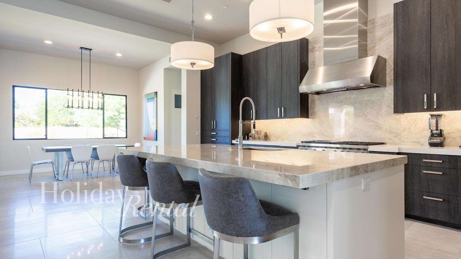 modern and sleek kitchen luxury vacation home