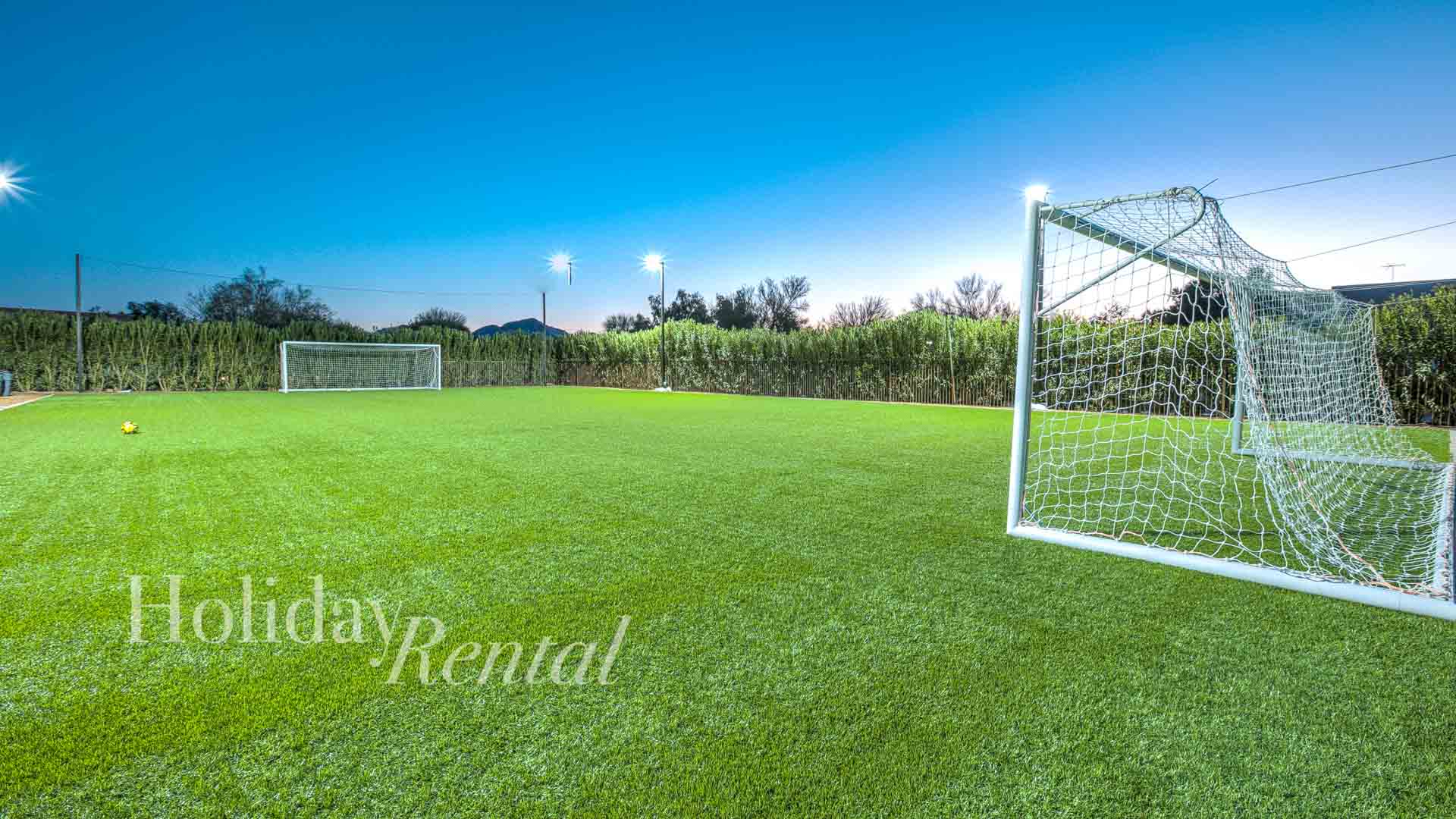 vacation rental soccer field