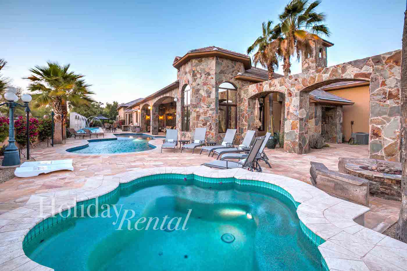 vacation rental with spa